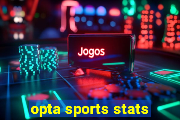 opta sports stats